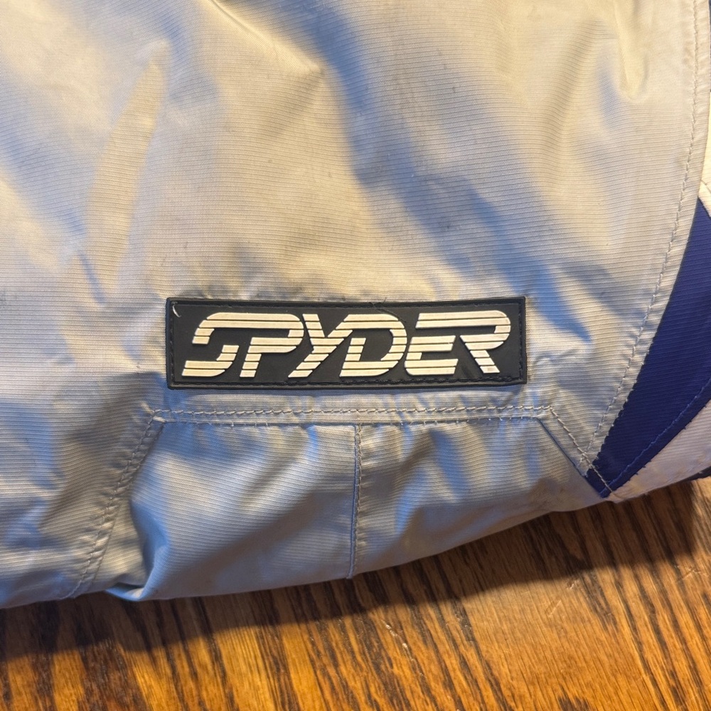 Spyder Light Gray and Navy Jacket